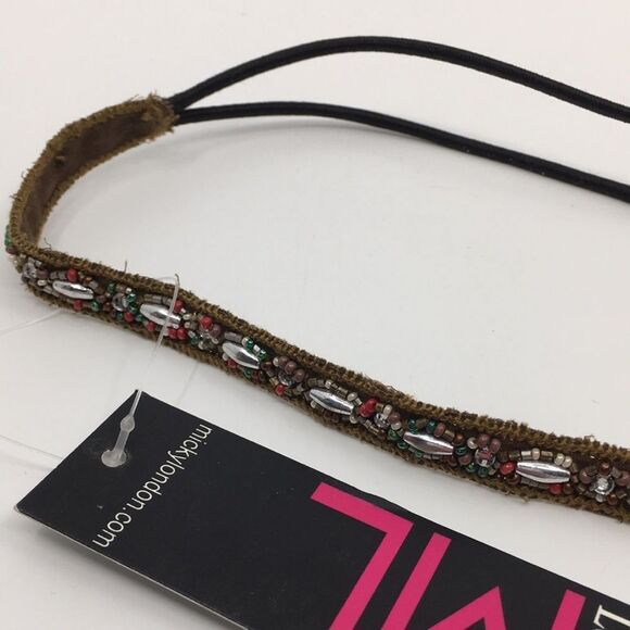Micky London beaded stretch headband - Picture 9 of 13